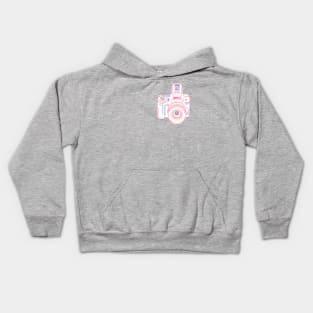 Pastel Camera Kids Hoodie